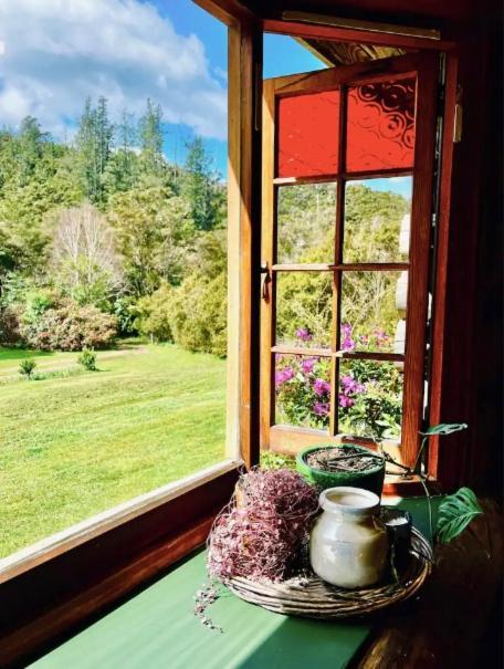 Coromandel Secluded Log Cabin Retreat Hikuai Exteriér fotografie